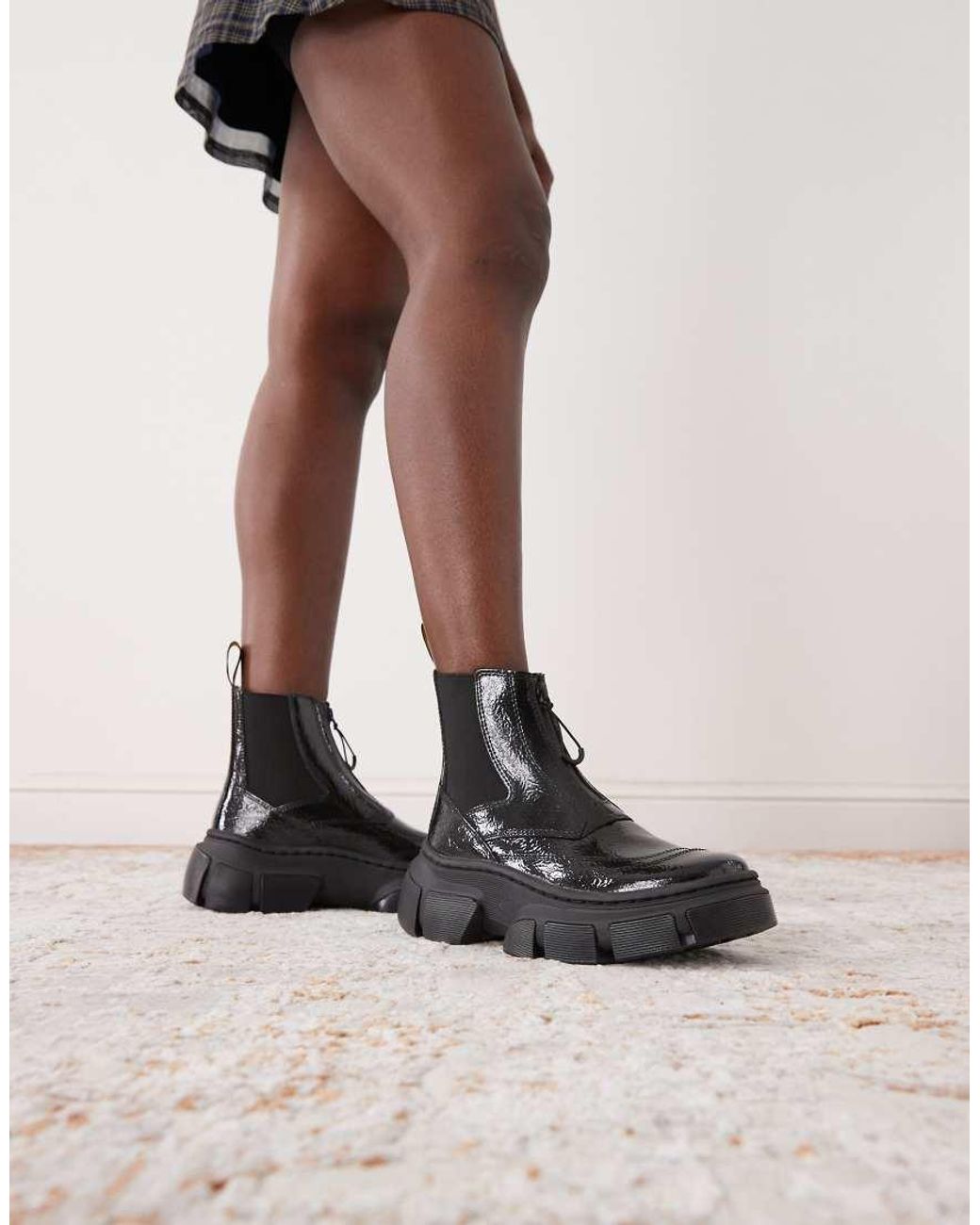 Dr. Martens Black Dmxl Chunky Chelsea Boot