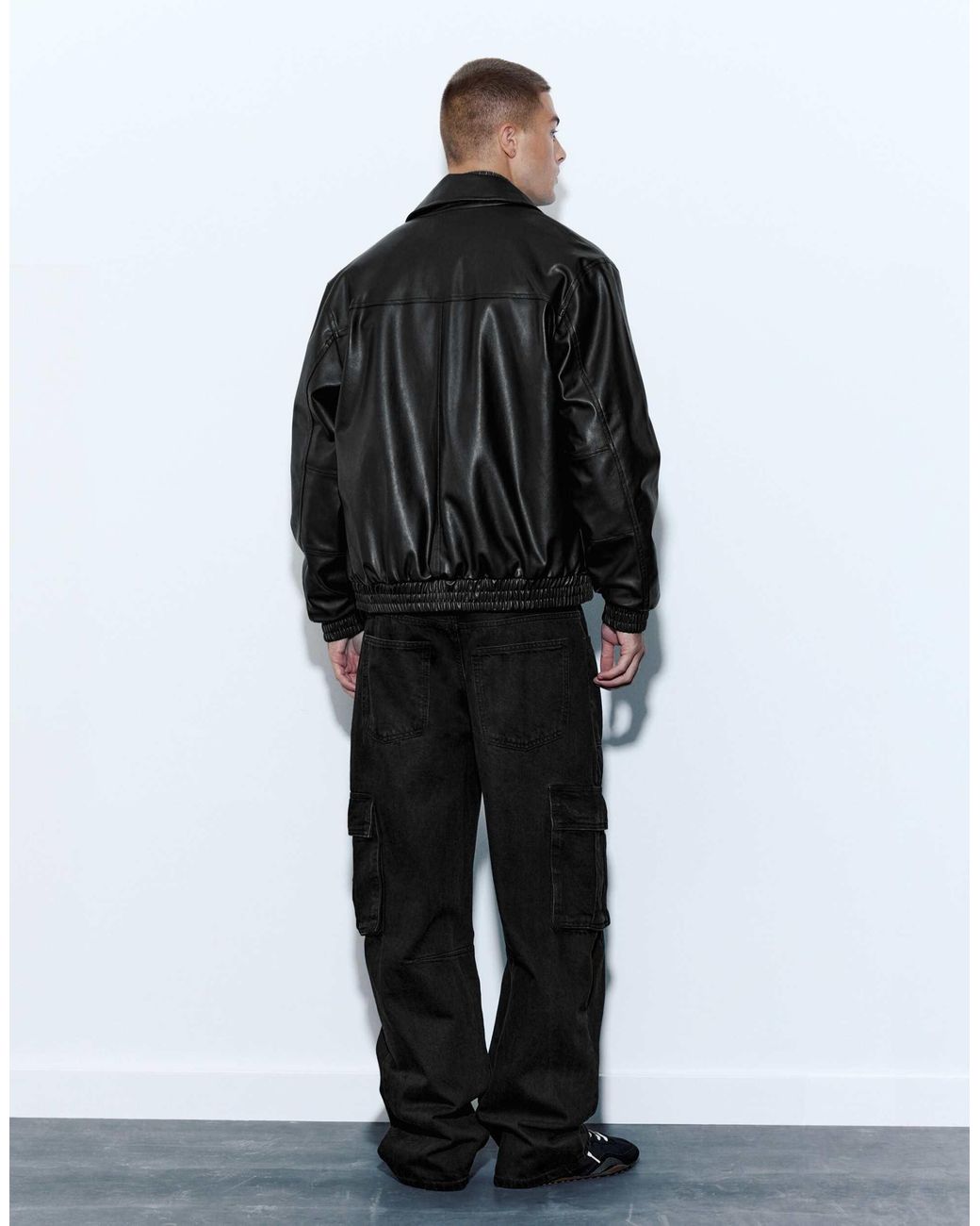 Pull&Bear Jacke in Black für Herren