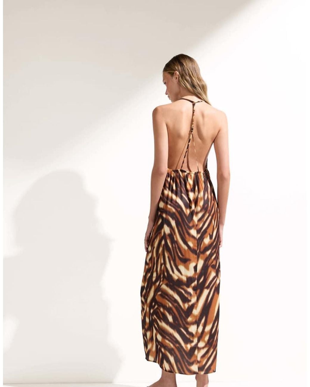 Calzedonia White Long Beach Dress