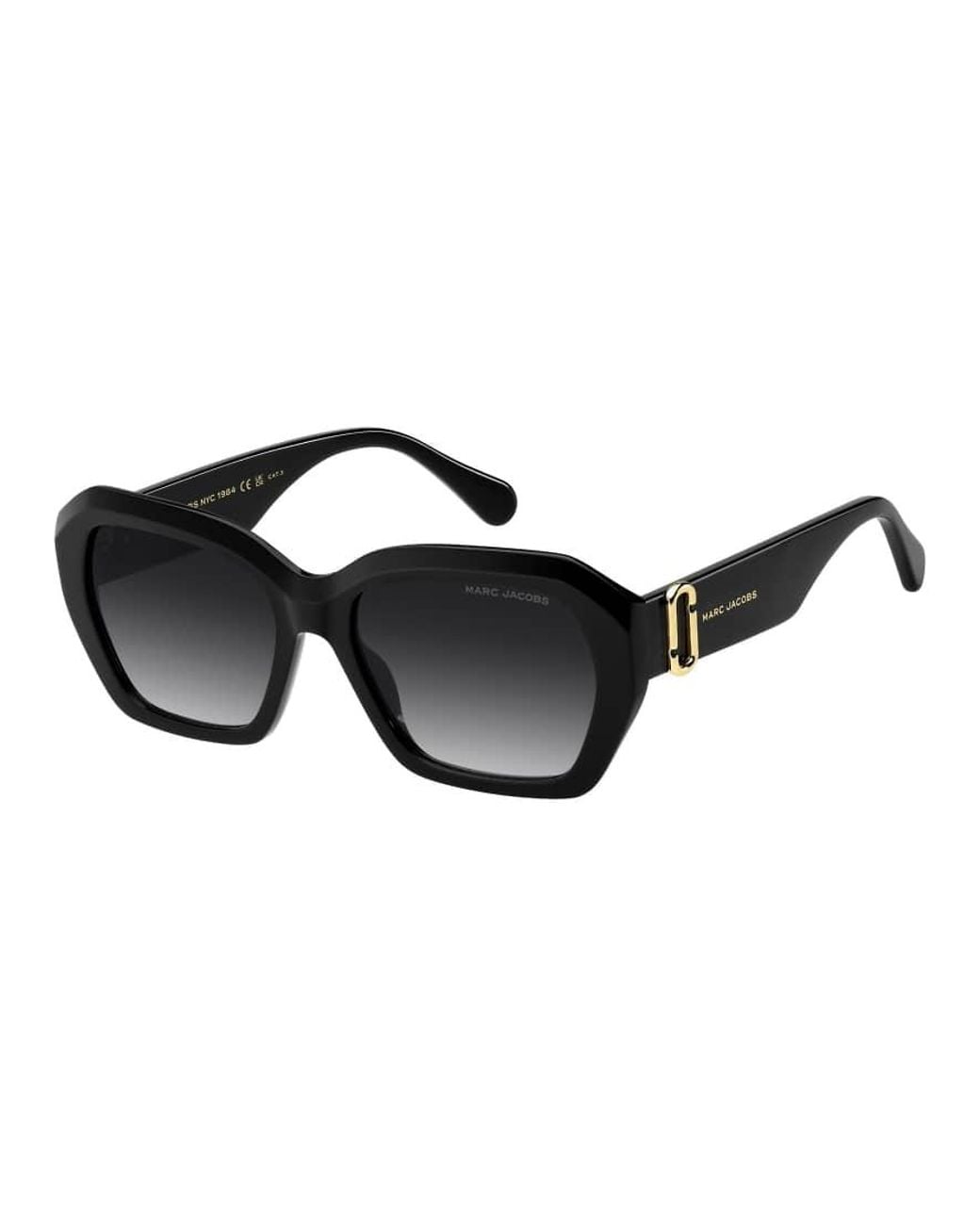 Marc Jacobs Brown Marc Jac Sun Rectangular Sunglasses With Gradient Lenses