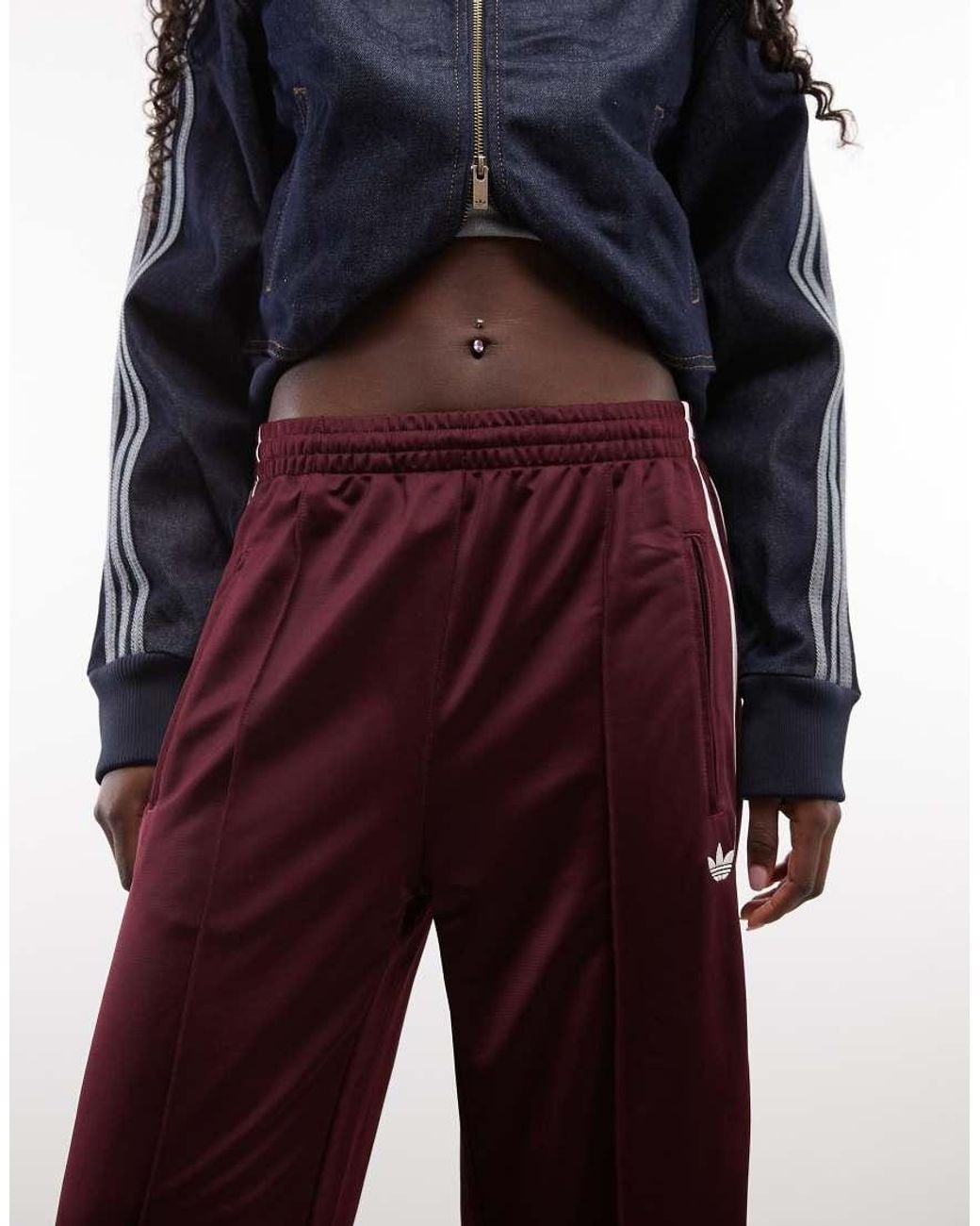 Adidas Originals Red Firebird Loose Track Pants