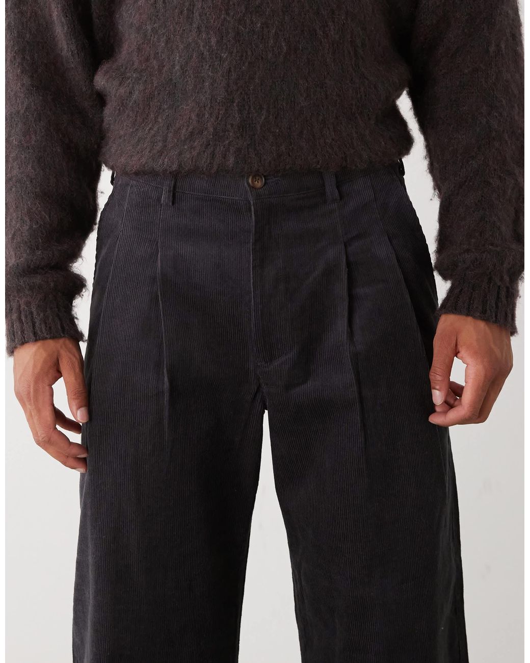 Prohibited – weite hose in Black für Herren