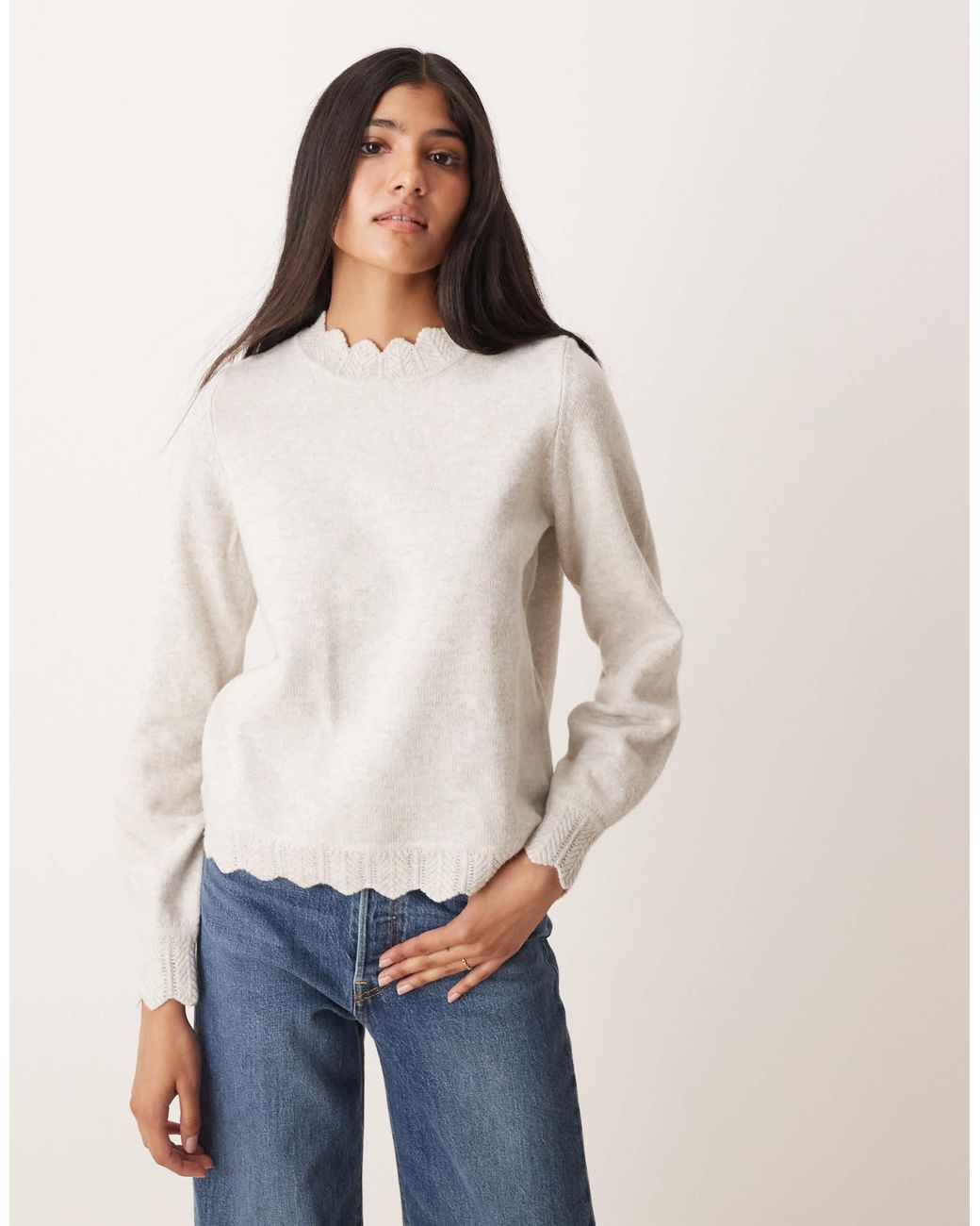 Vila Natural – strickpullover