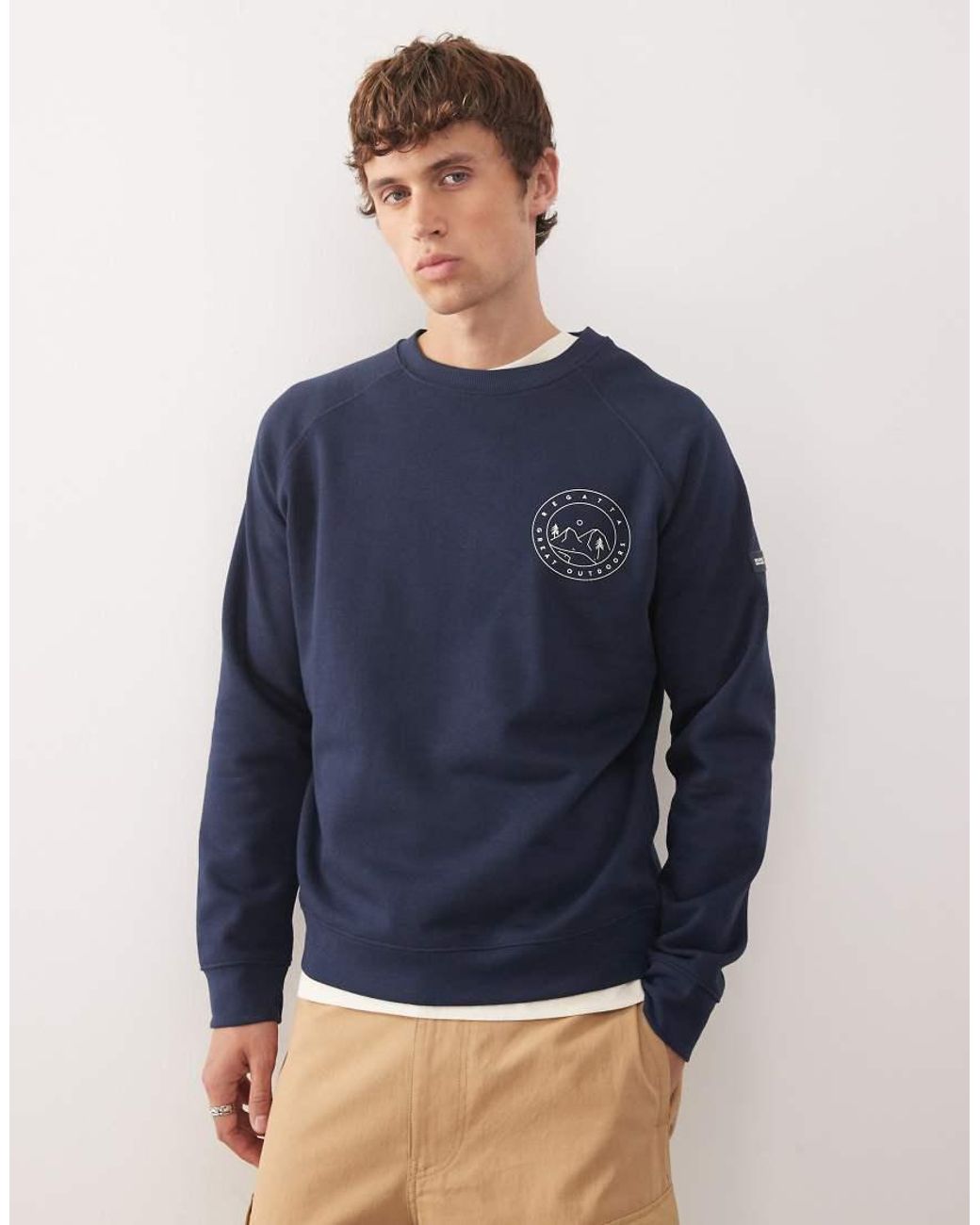 Regatta Blue Nithsdale Jumper for men