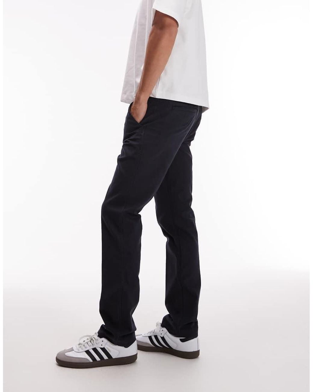 Wrangler Gray Regular Fit Chino Trousers for men