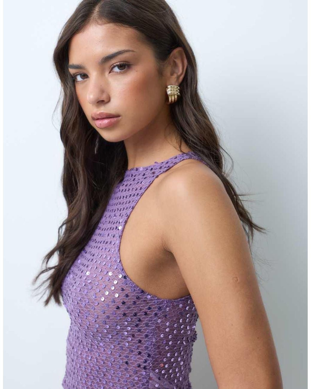 Motel Blue Dudley Sequin Vest
