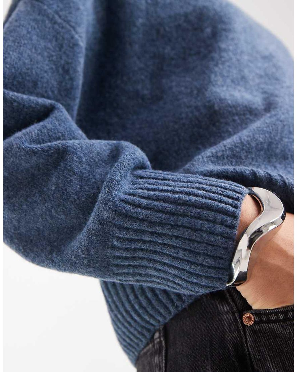 Vero Moda Blue Soft O-neck Jumper