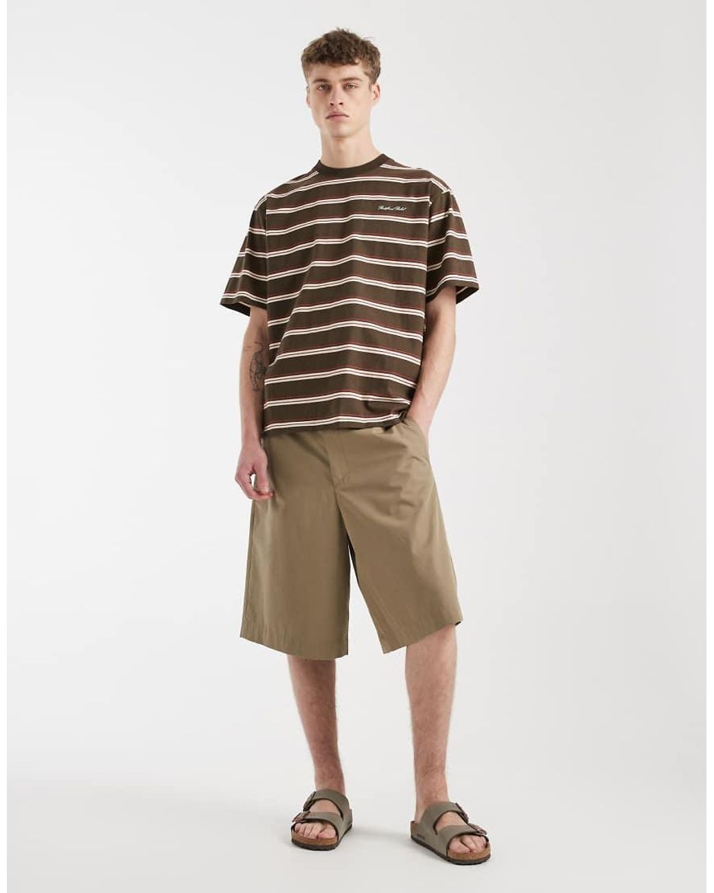 Redefined Rebel Brown Tyler T-Shirt for men