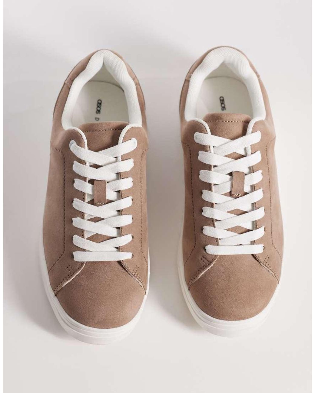 ASOS Pink Delta Lace Up Sneakers