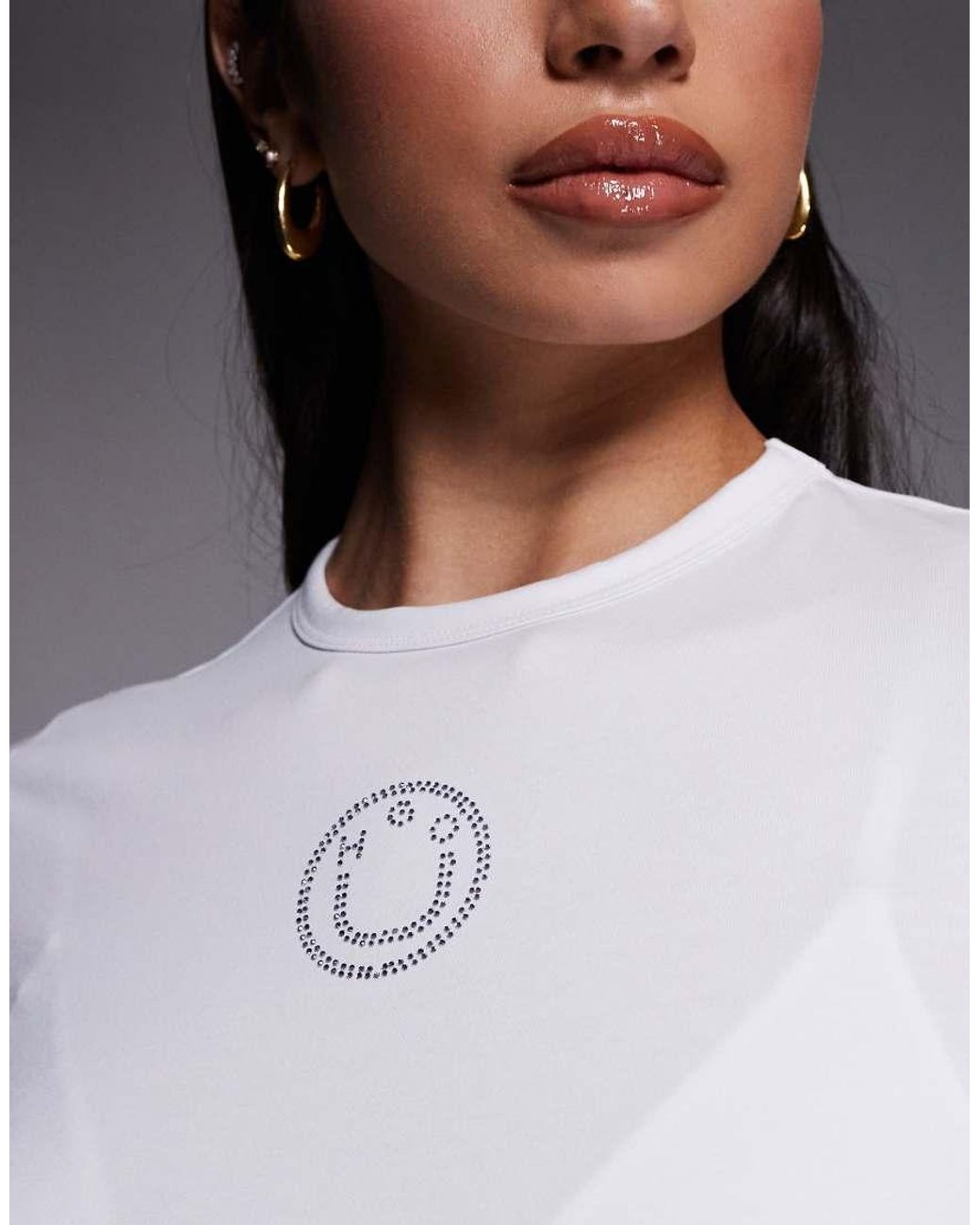 Camiseta Blanca Dome De Hugo HUGO de color Gray