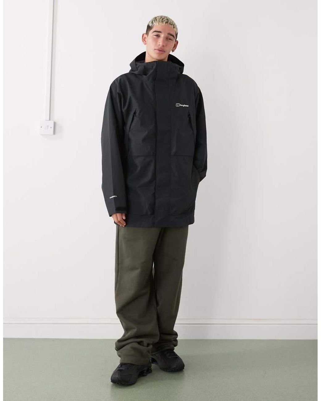 Berghaus Black Wansbeck Parka for men