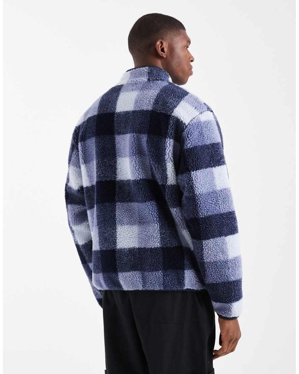 Nike Blue Club Half Zip Fleece for men