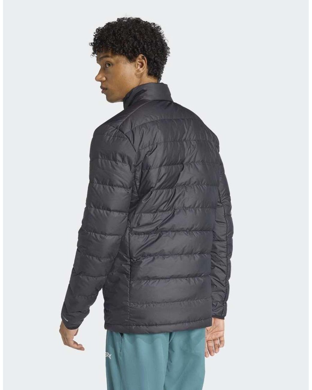Adidas Originals Gray Terrex Multi Light Down Climawarm Jacket for men