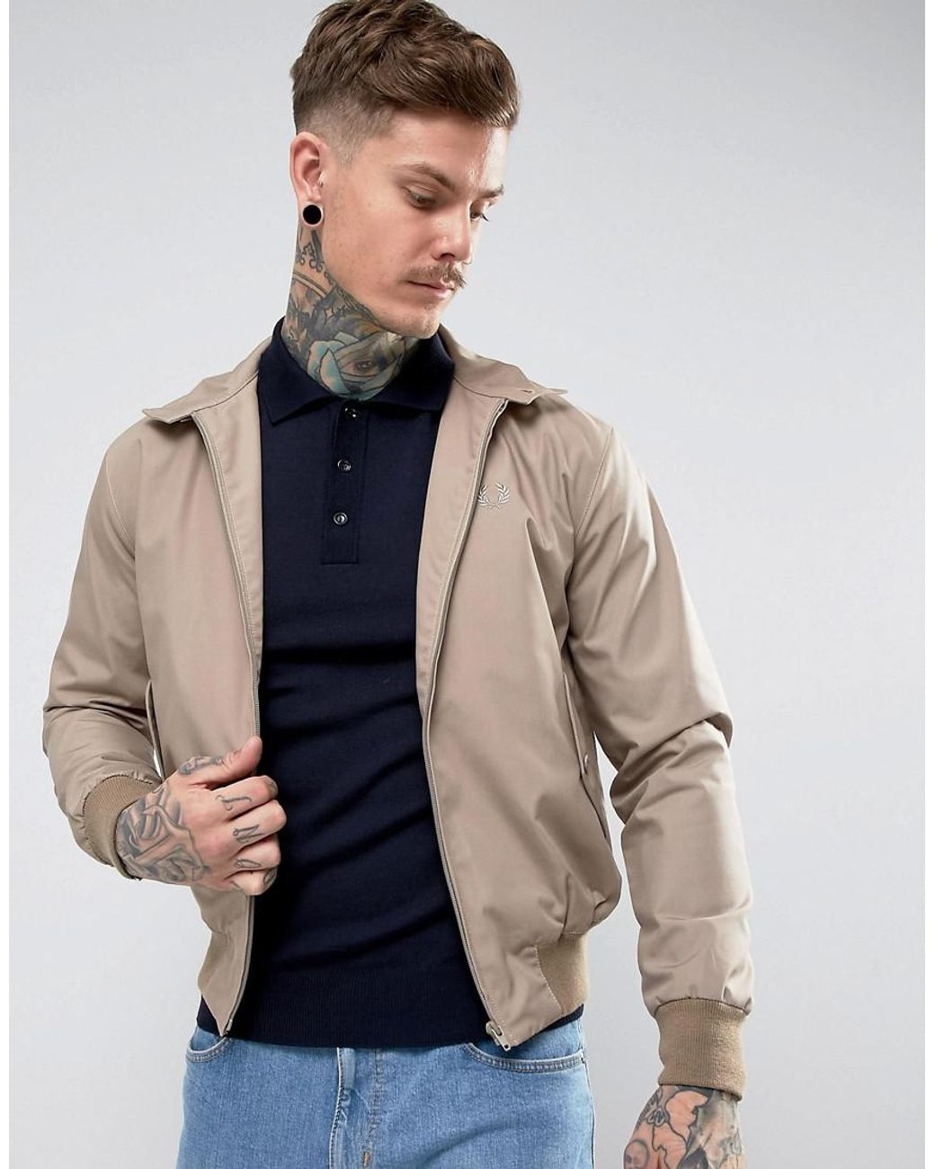 Blouson harrington fred perry sale