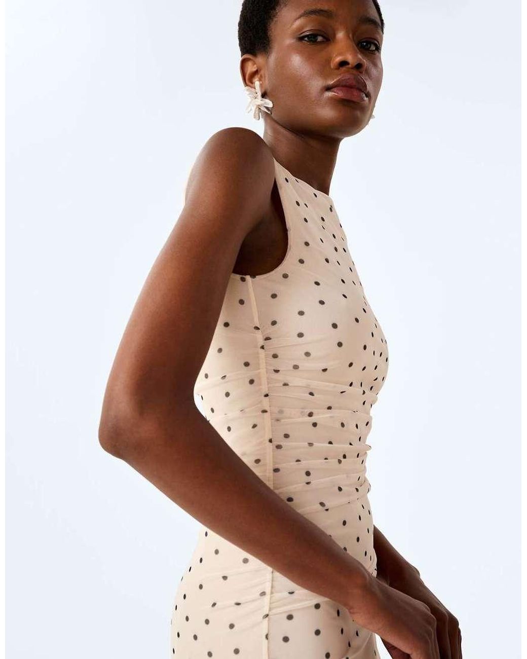 OMNES White Hollis Sleeveless Maxi Dress
