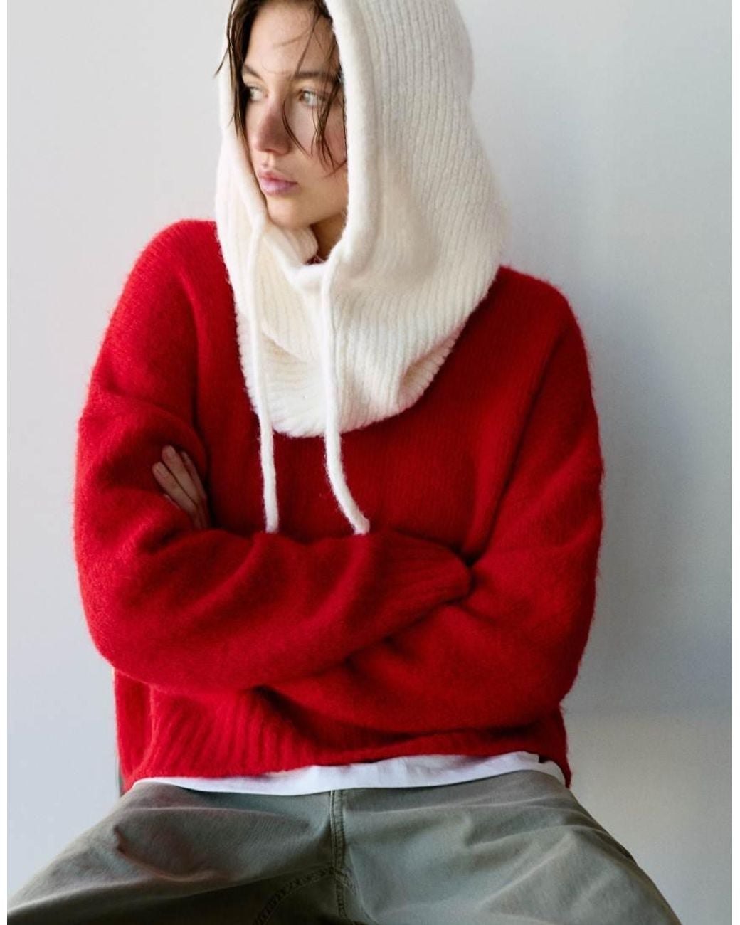Passamontagna di Pull&Bear in Red