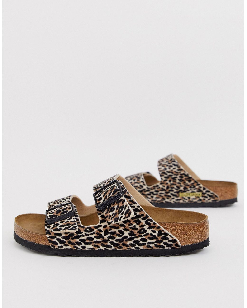 Arizona - Sandales motif léopard Birkenstock | Lyst