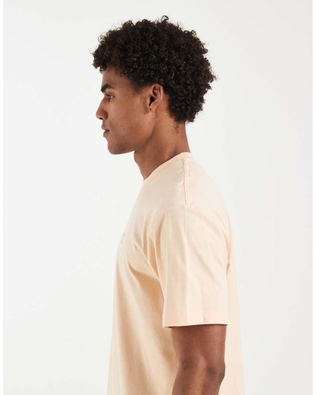 Lacoste Natural Chest Logo Relaxed Fit T-shirt for men