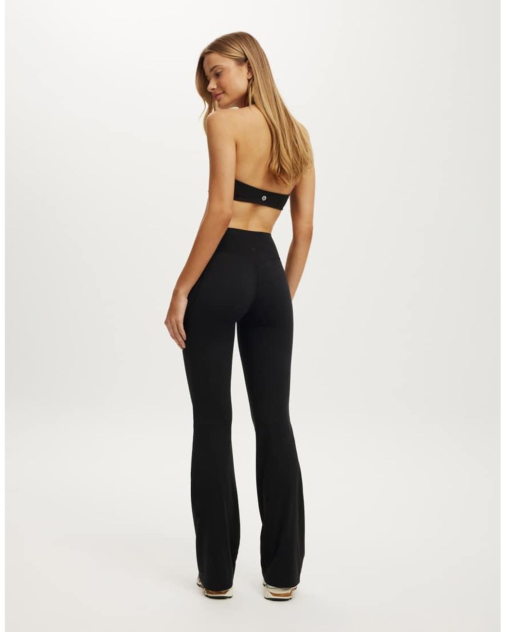 Cotton On White Ultra Luxe Invisible Scrunch Flare