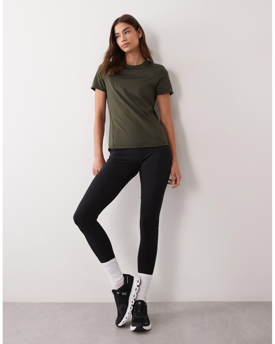 4505 Green Icon Active Quick Dry Performance T-Shirt