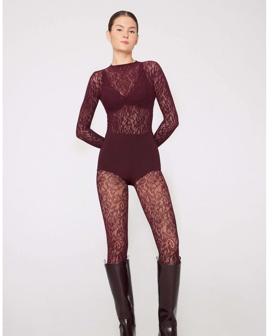 Tezenis Purple Microfibre Hot Pants
