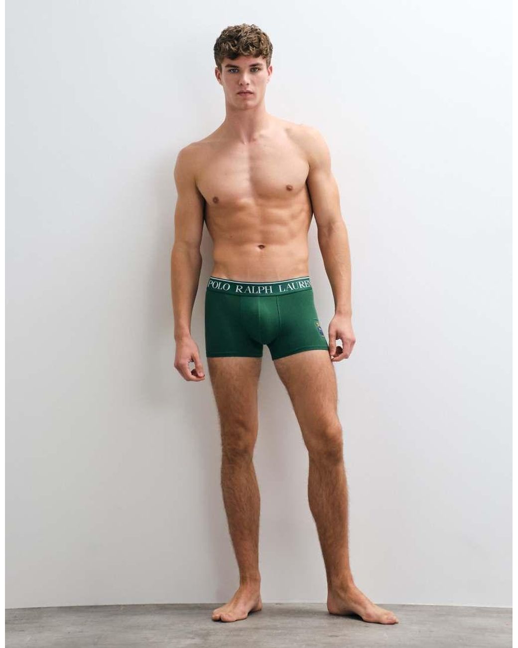 Polo Ralph Lauren Green Bear Logo Trunk for men