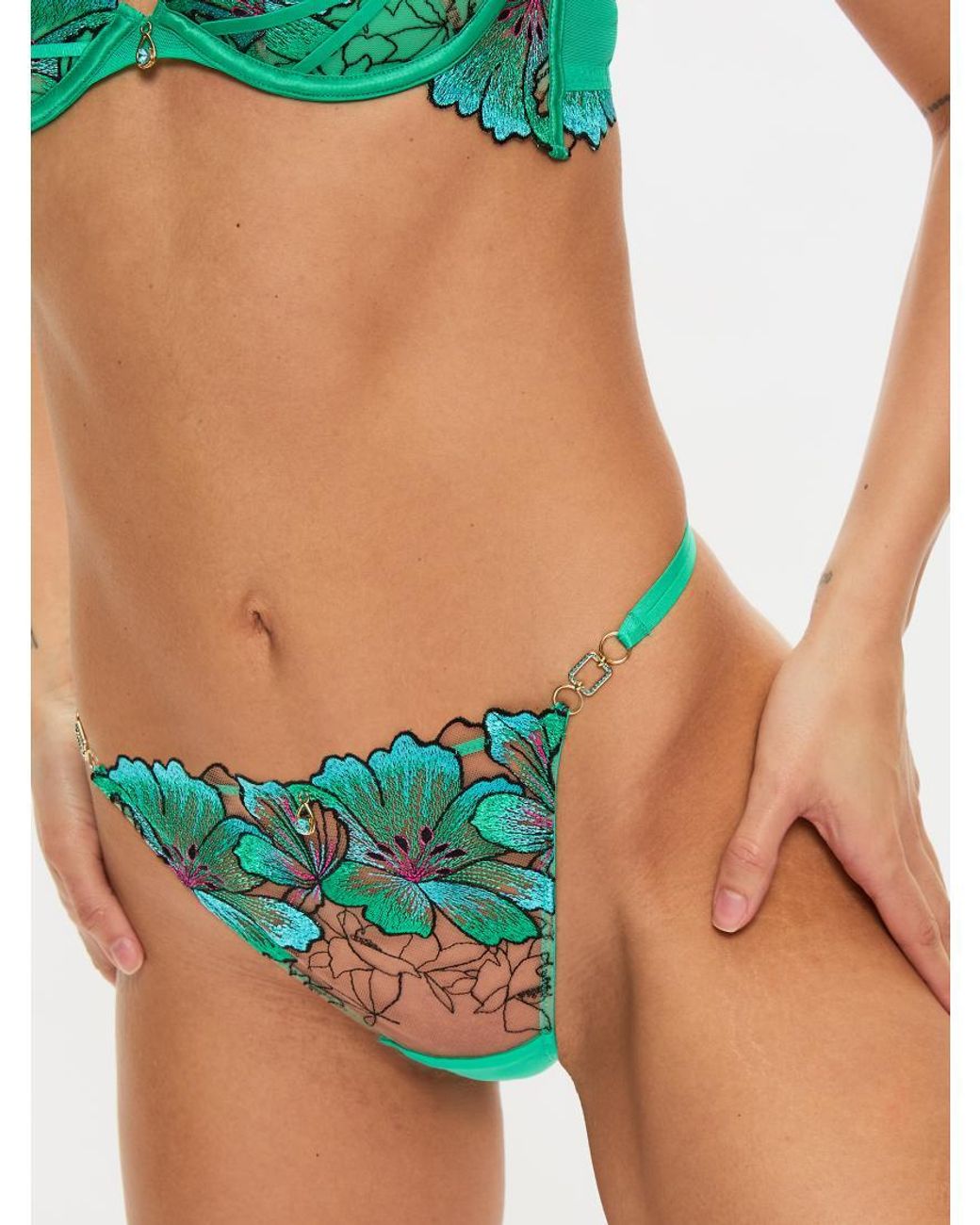 Ann Summers Green Fluorescence String