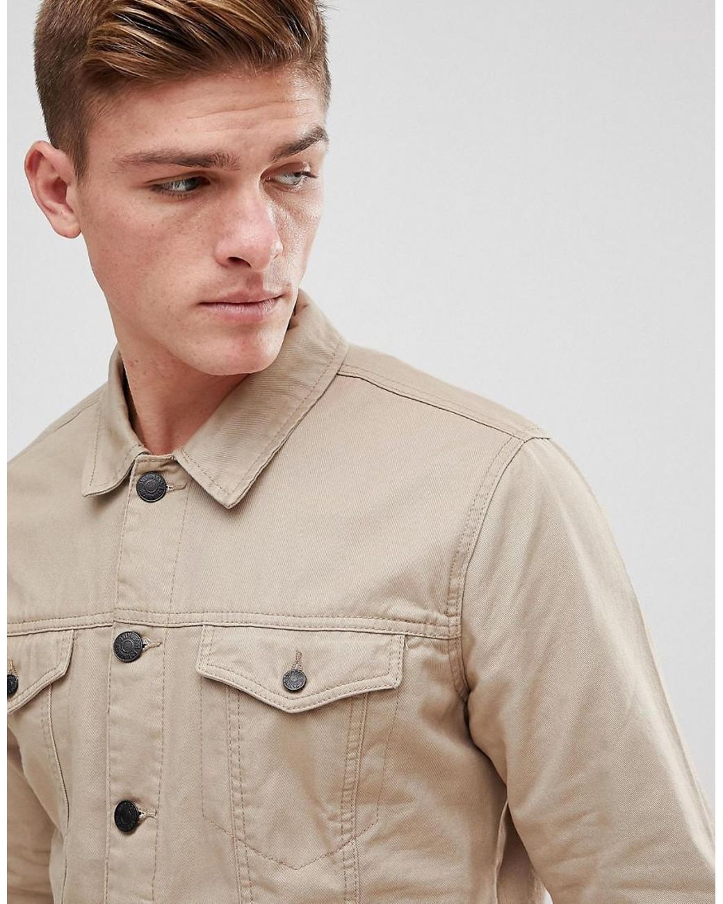 Only & sons deals twill trucker jacket