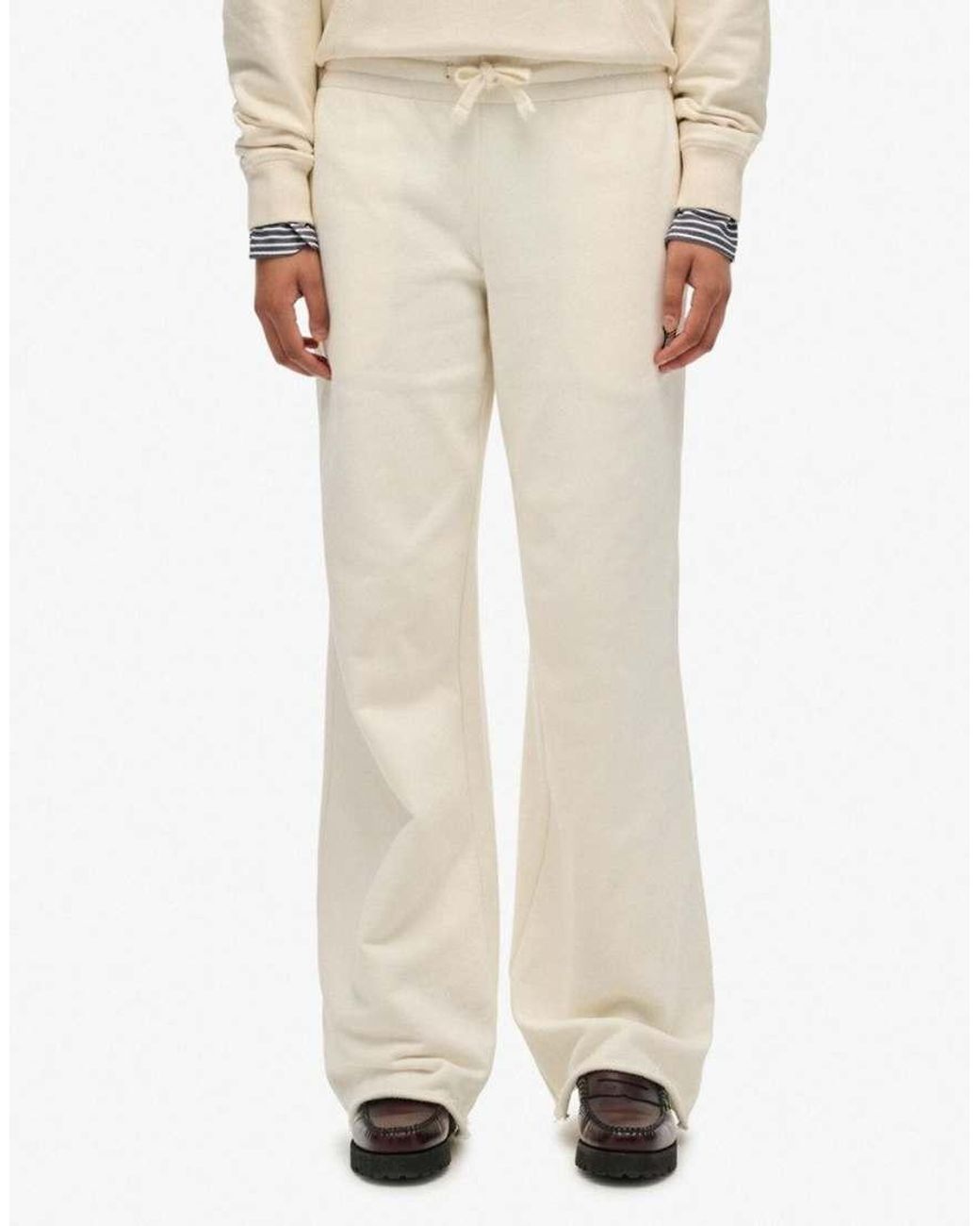 Superdry Natural Athletic Essentials Straight Leg Joggers