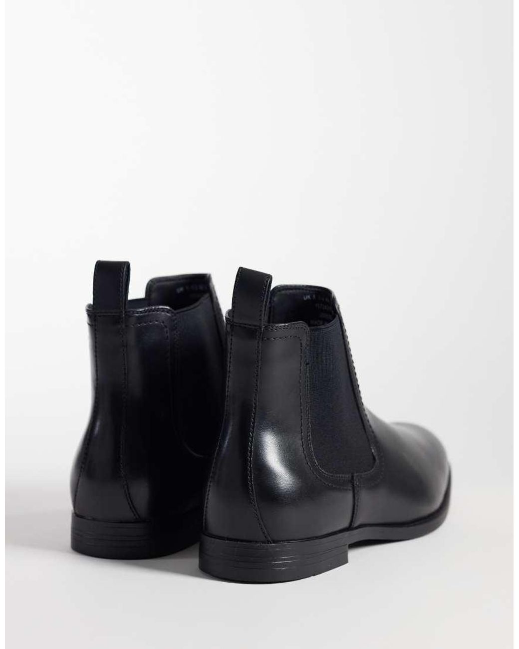 ASOS Black Chelsea Boots for men