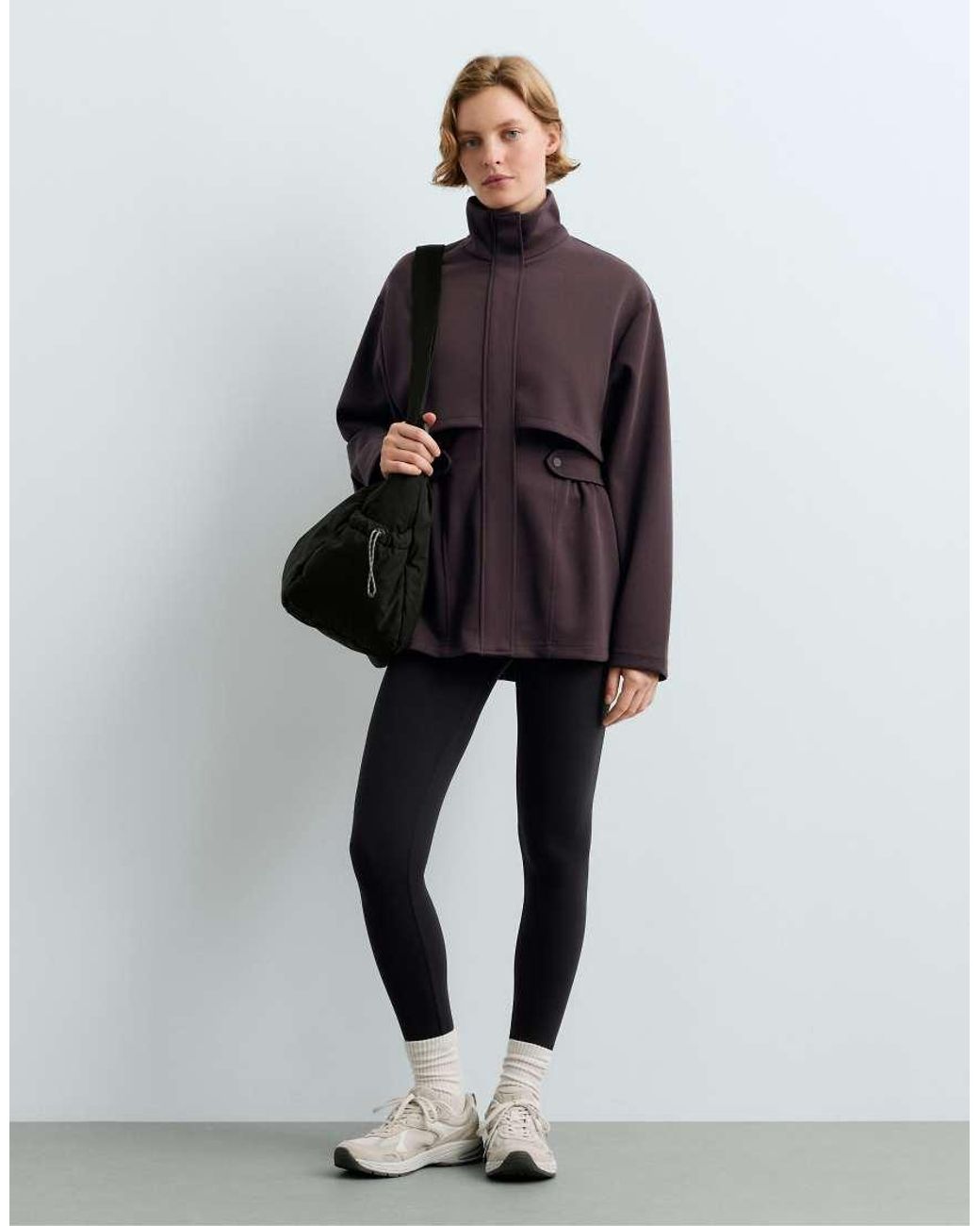 Oysho White Shopper Bag With Side Pockets
