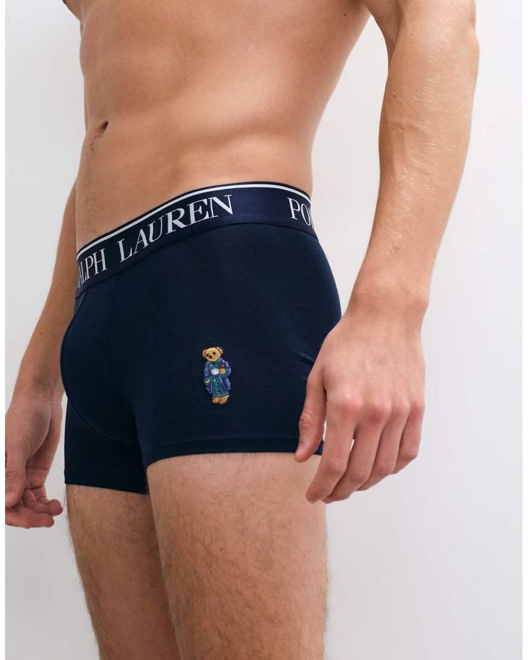 Polo Ralph Lauren Blue Bear Logo Trunk for men