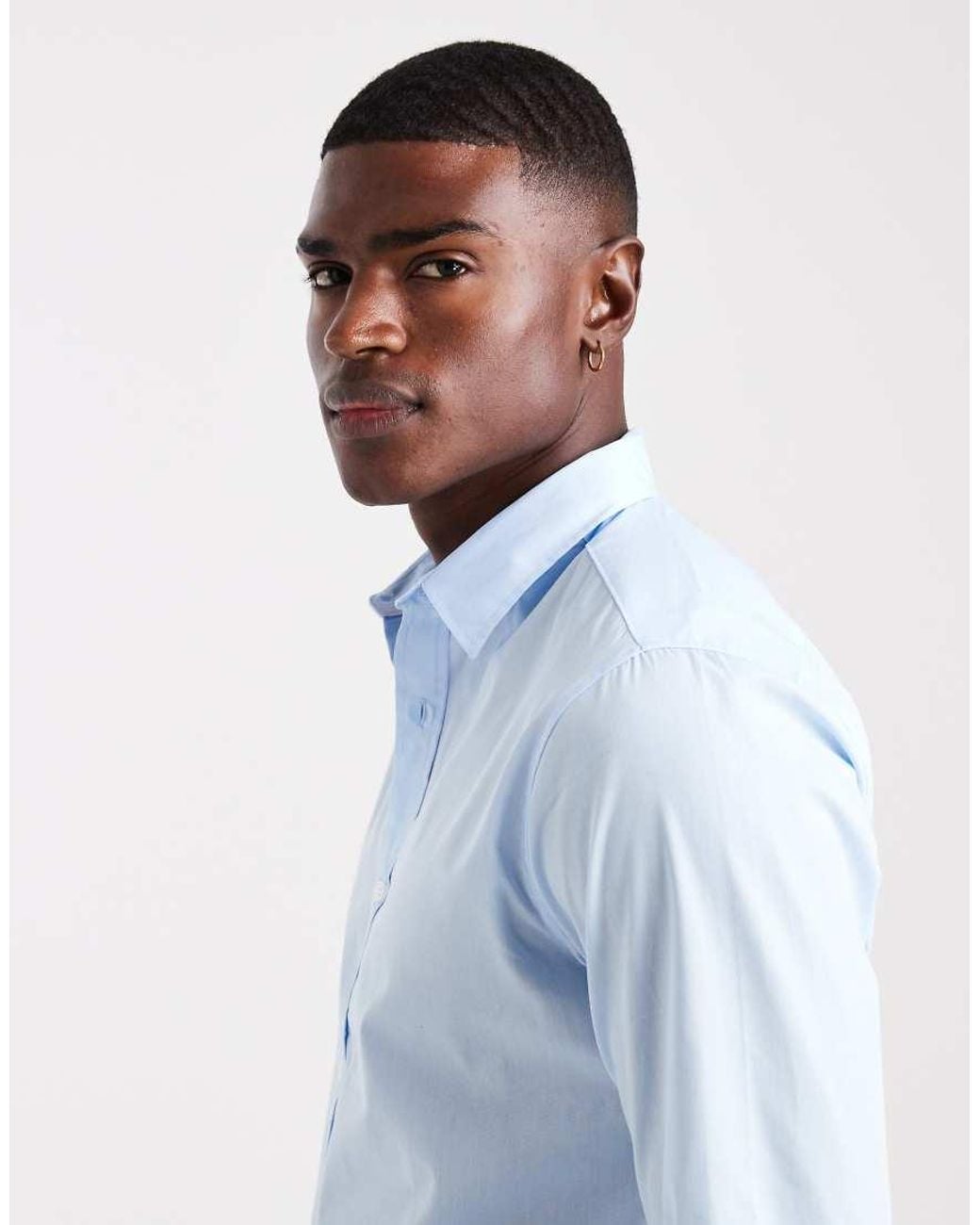 JJ Rebel Blue Smart Shirt for men