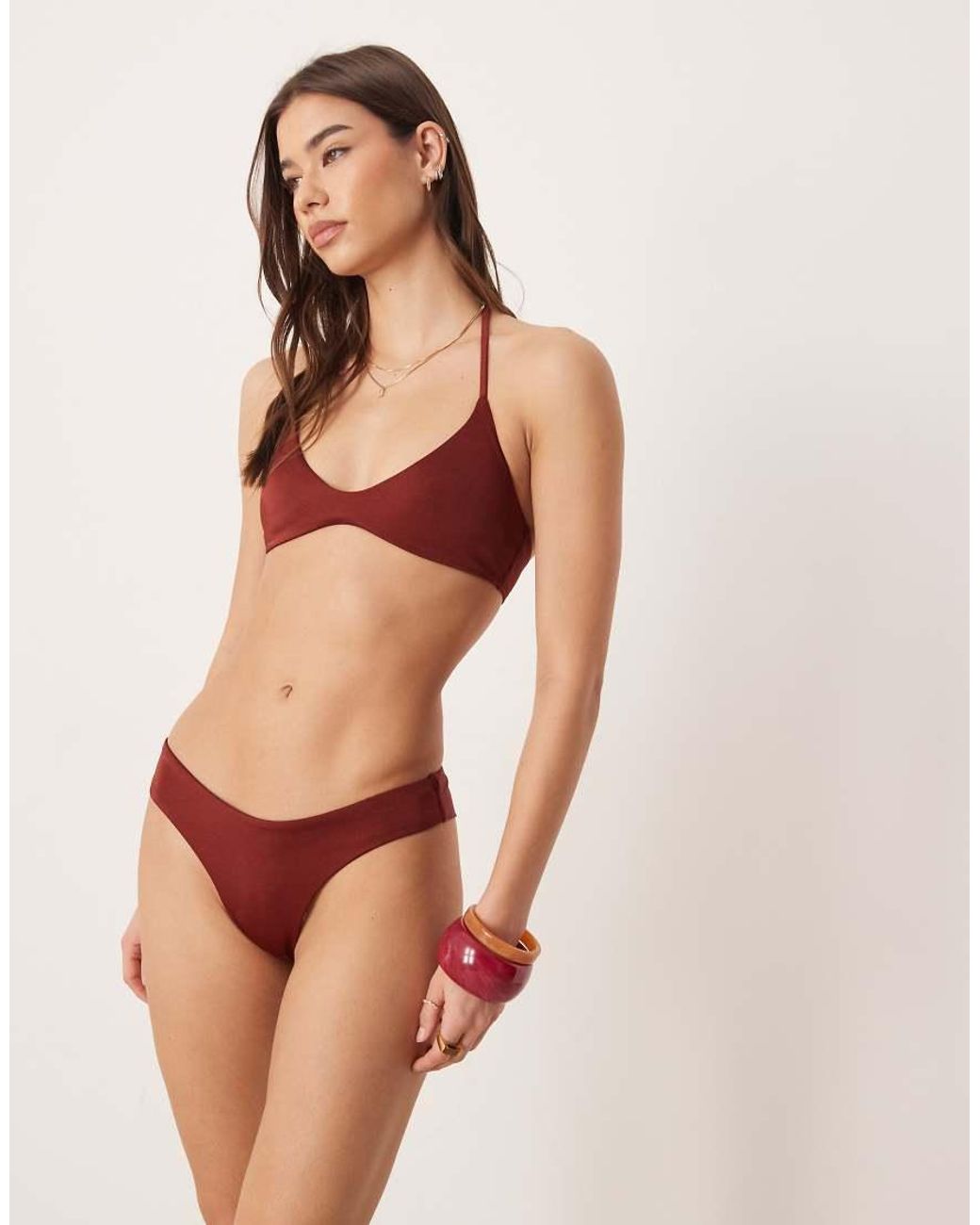 Free Society Natural Bikini Bottom