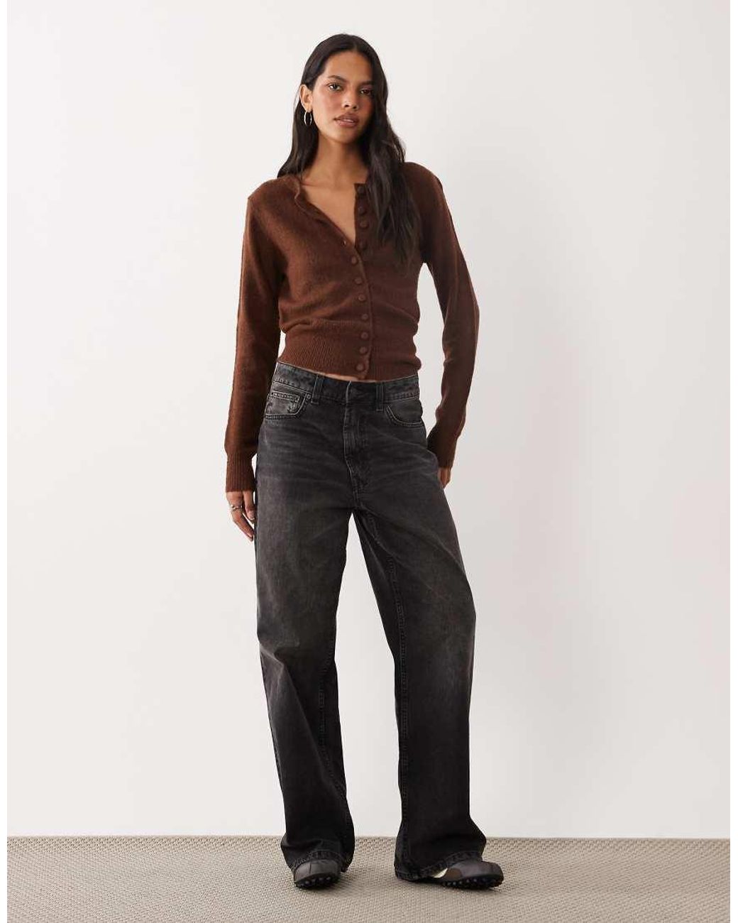 Brave Soul Brown Compact Knit Cardigan