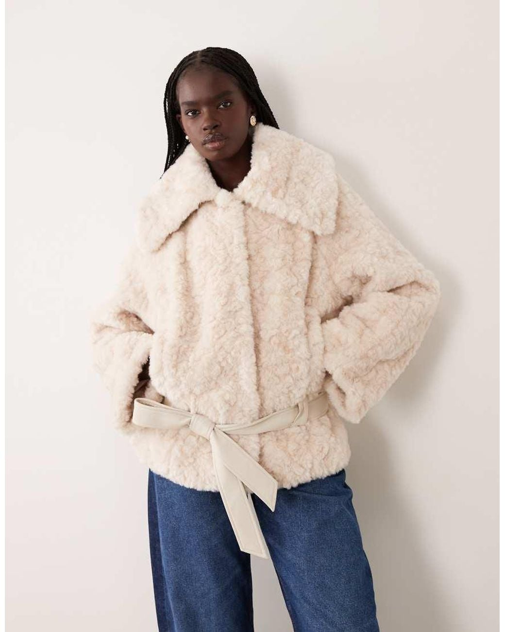 Giacca Oversize di 4th & Reckless in Natural