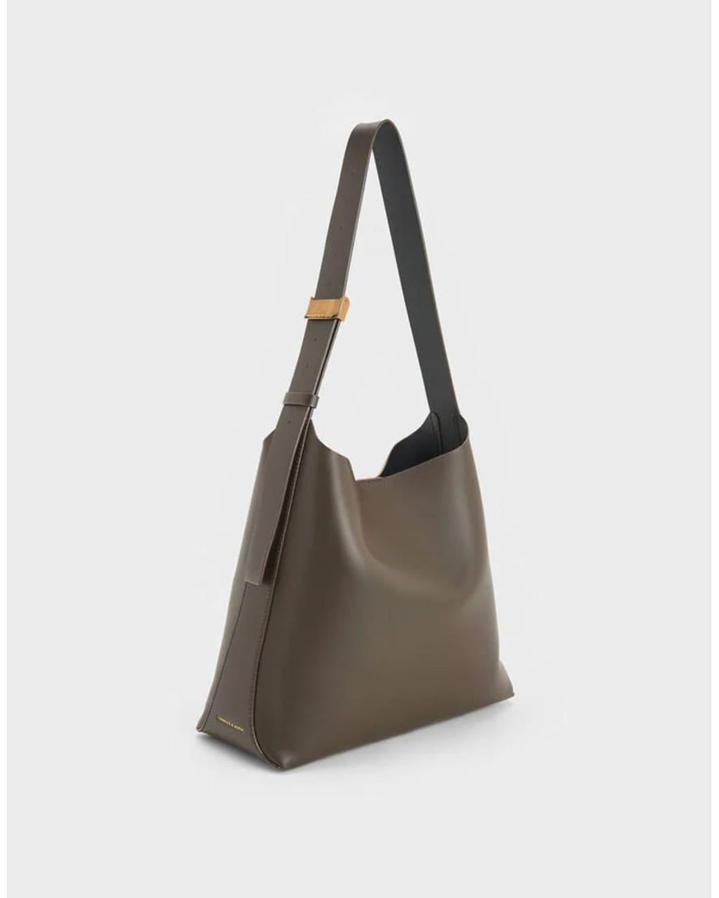 Charles & Keith Natural Edna Tote Bag