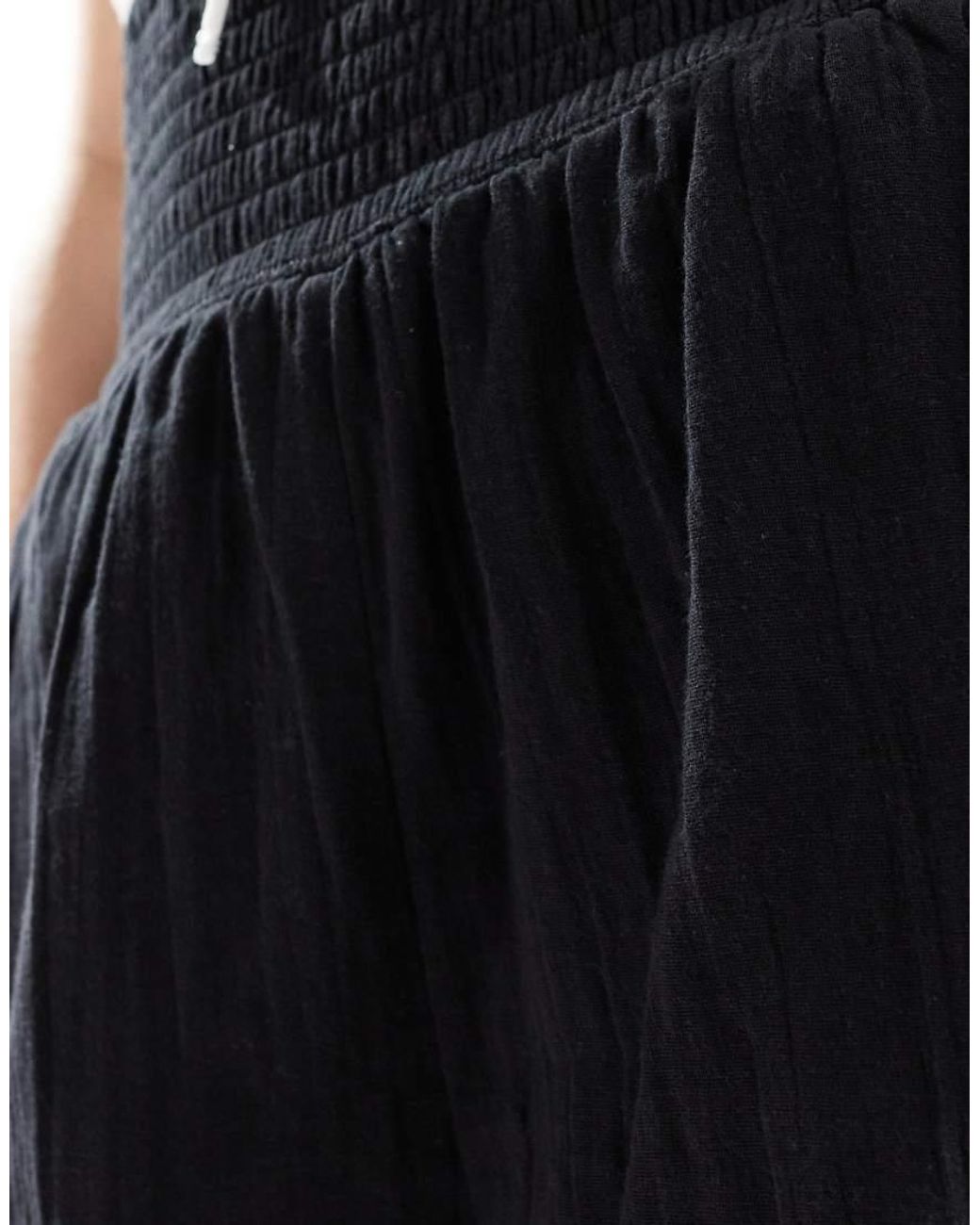 ASOS Blue Shorts With Elastic Waist