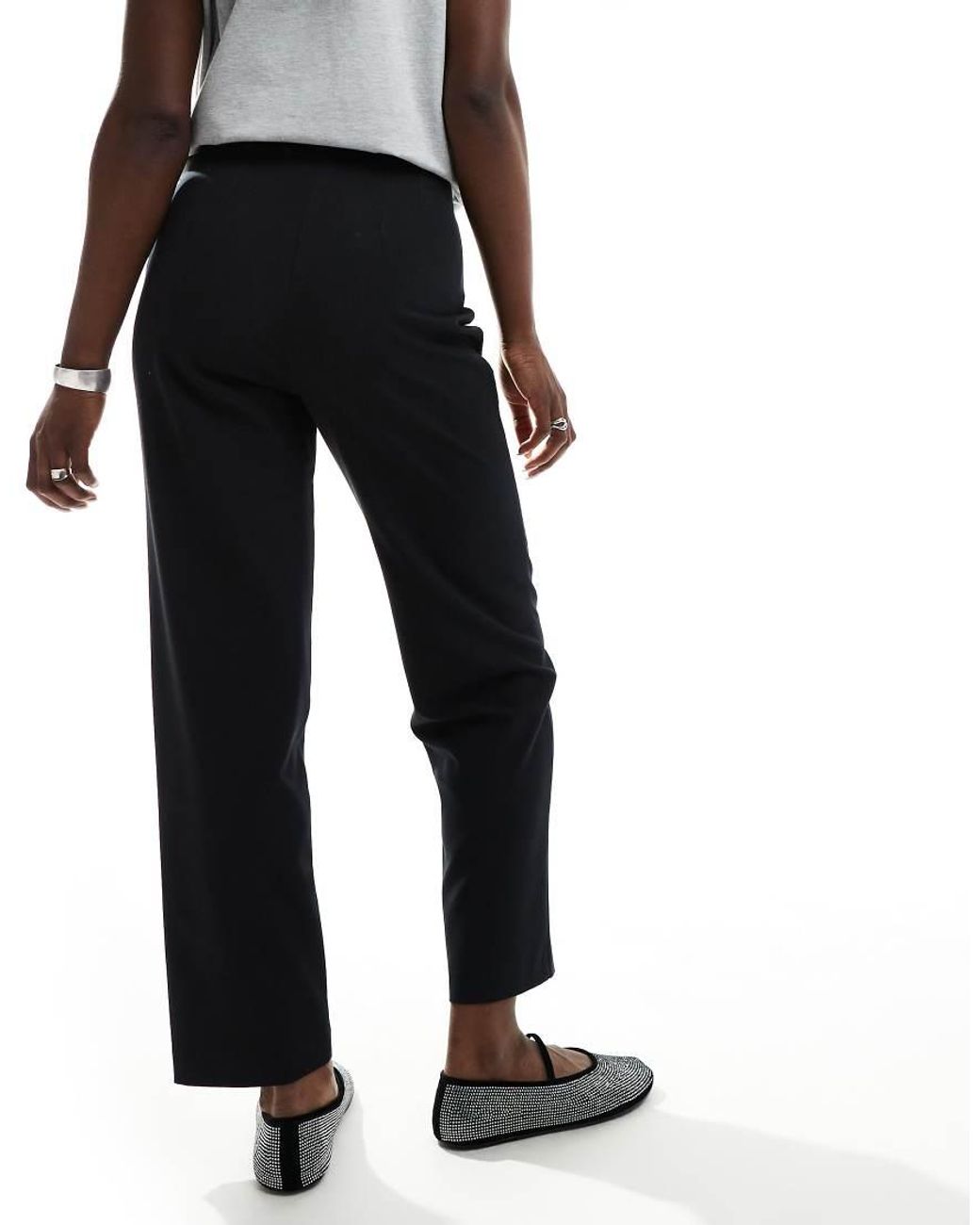 Miss Selfridge Black Essentials Cigarette Trouser