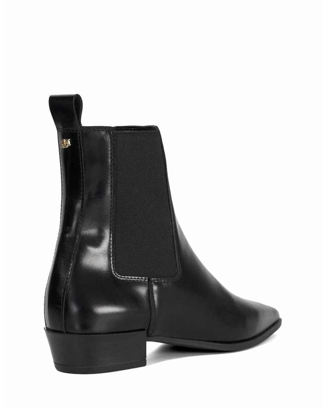 Dune Black Parkas Ankle Boots