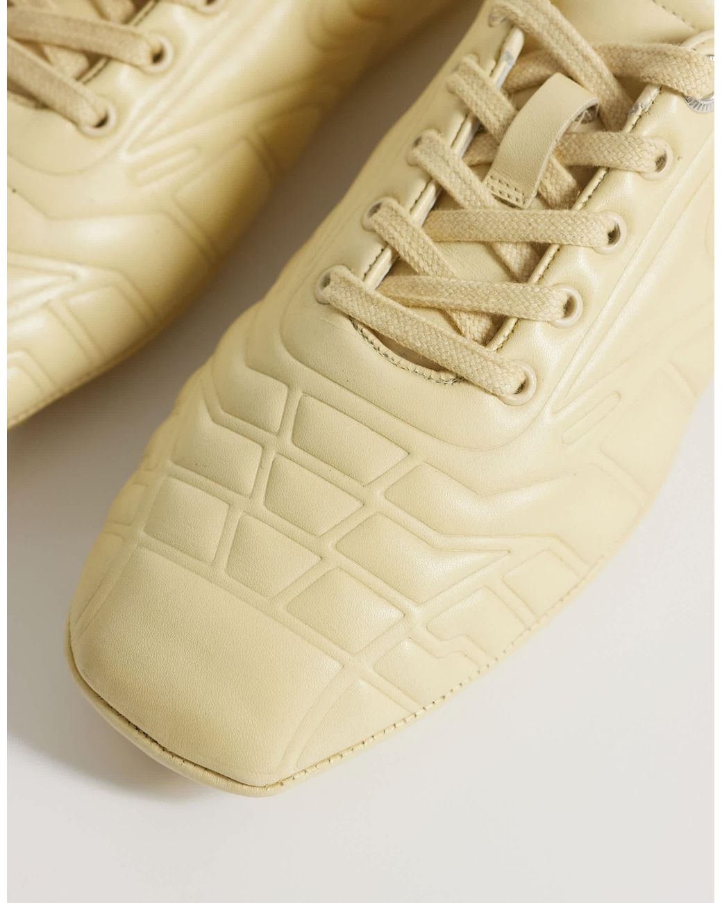 Bronx Natural Mad-dox Square Toe Trainers