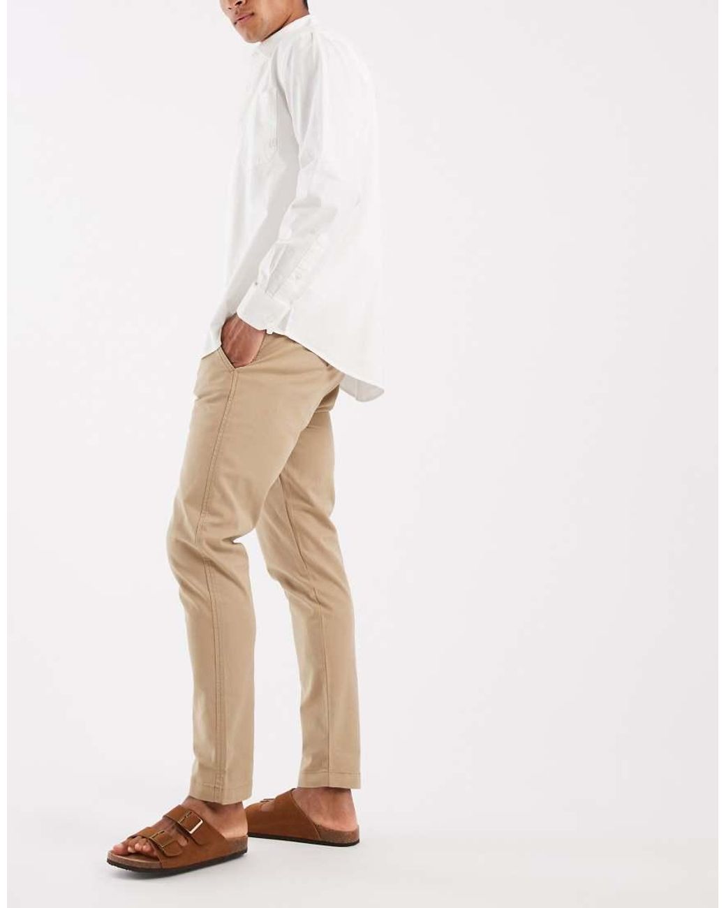 Levi's White Xx Chino Slim Ii Trousers for men