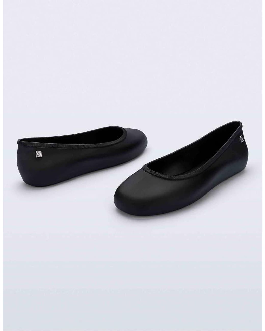 Melissa Black Soft Ballerina Essential Flats