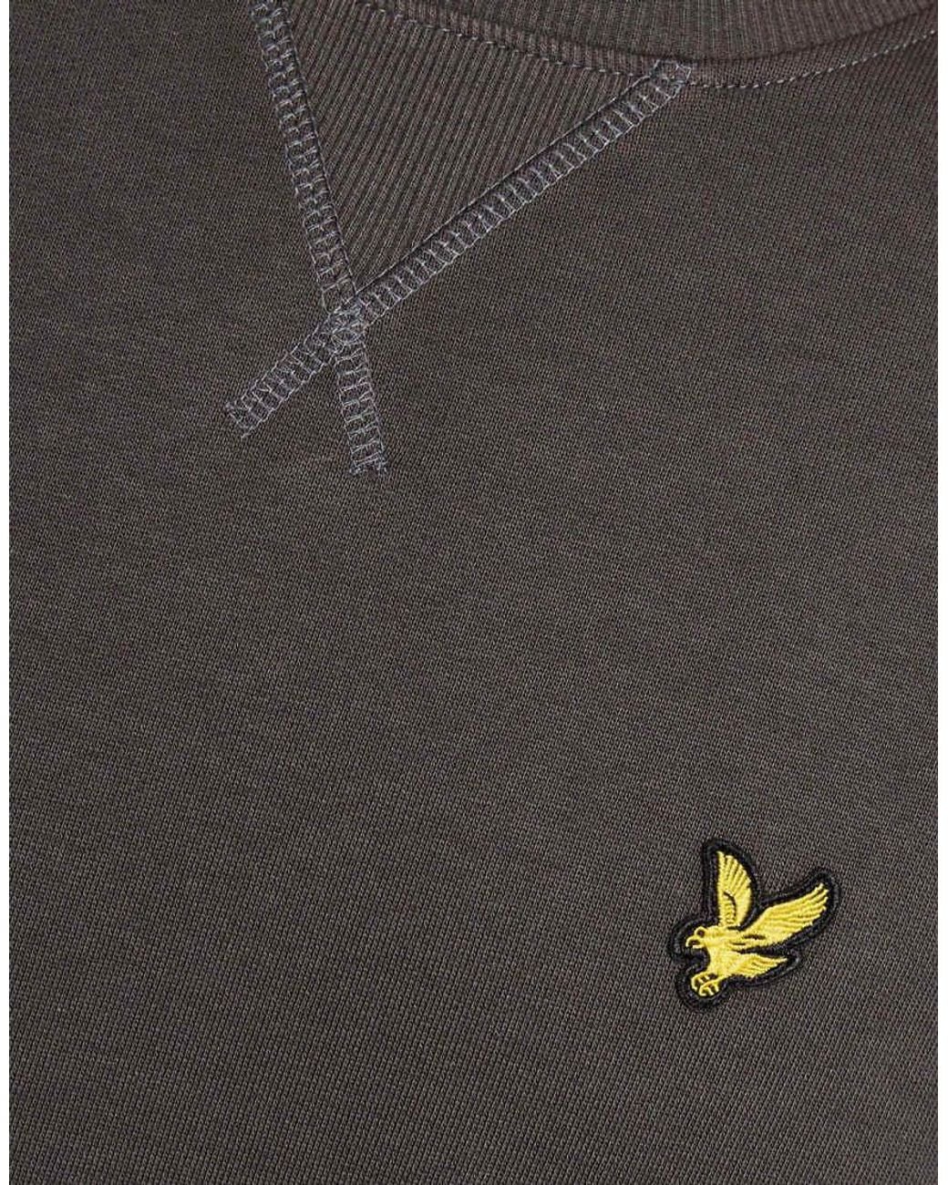 Lyle & Scott Blue Mid Layers Crew Neck Sweatshirt for men