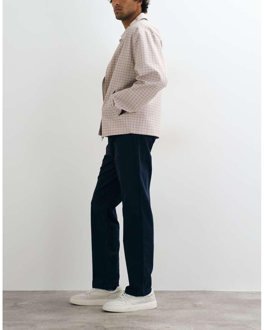SELECTED Blue Straight Fit Pants for men