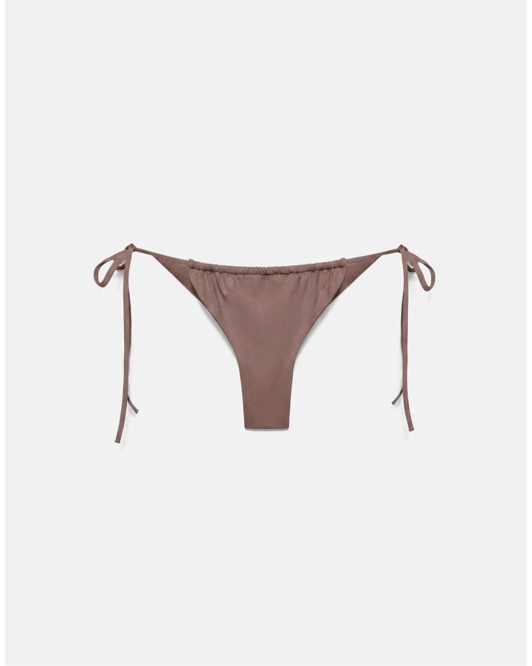 Pull&Bear Brown Balconette Bikini Top