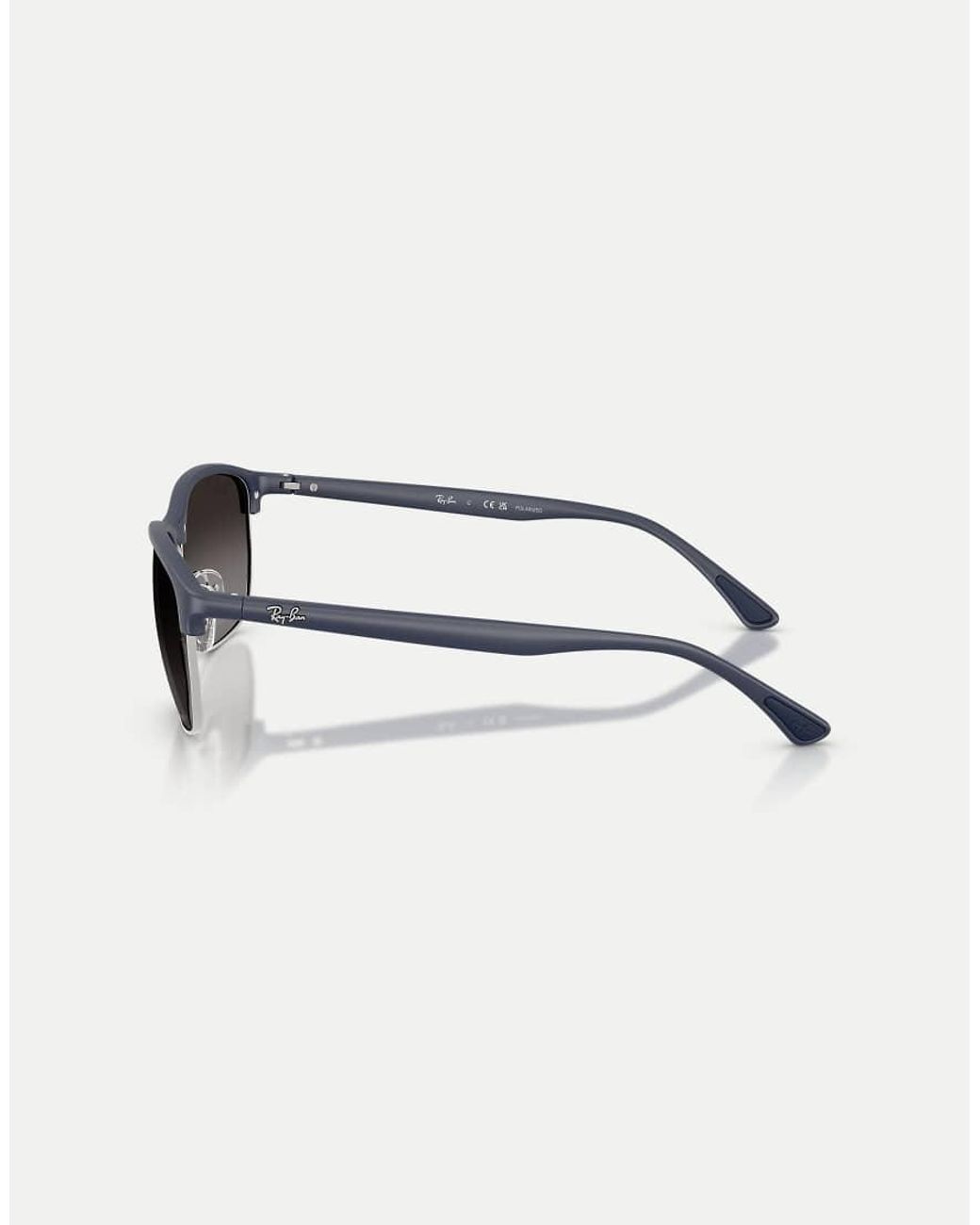 Ray-Ban Blue Rb4469 Liteforce Square Polarised Sunglasses With Lens