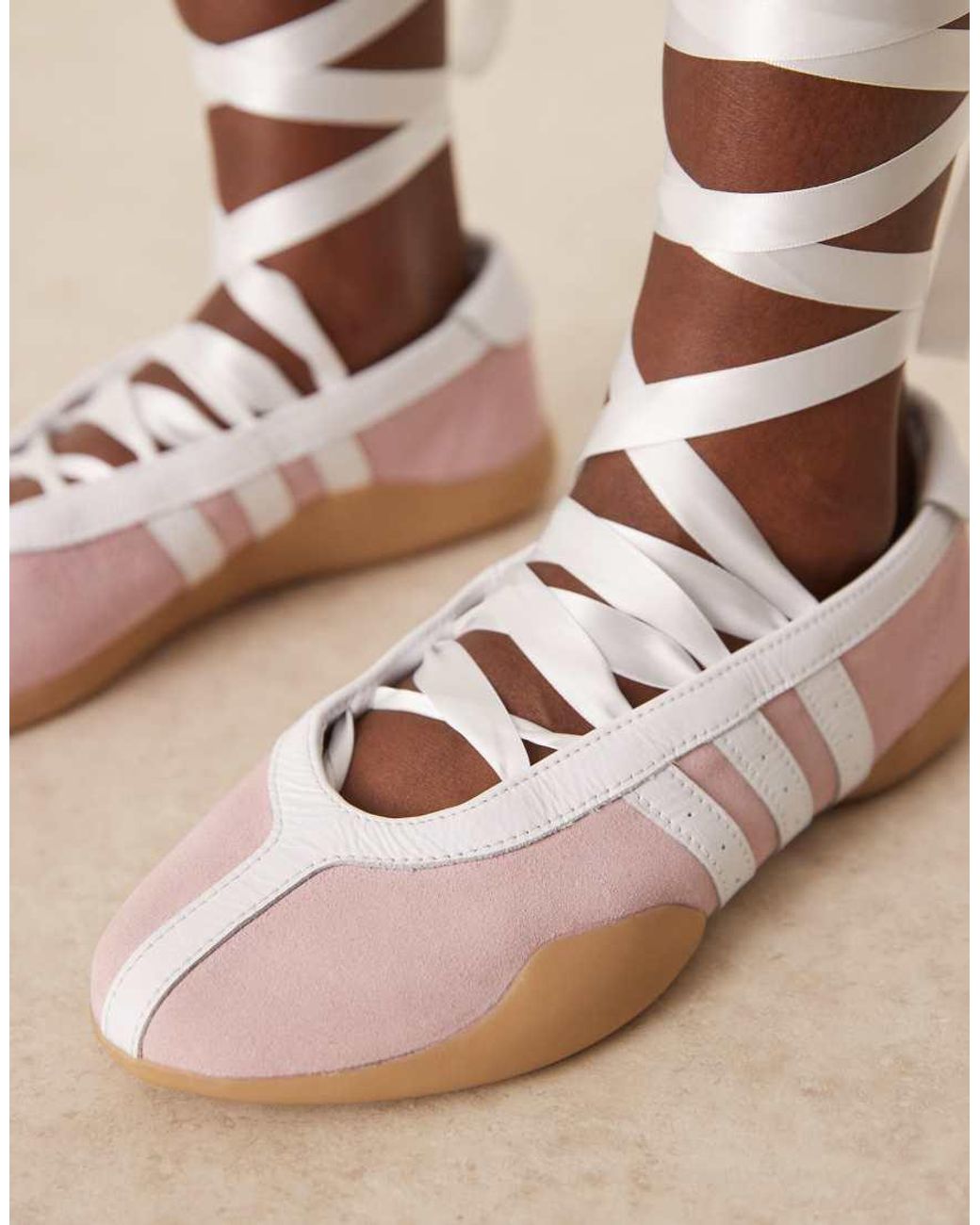 Adidas Originals Natural Taekwondo Mei Ballet Trainers