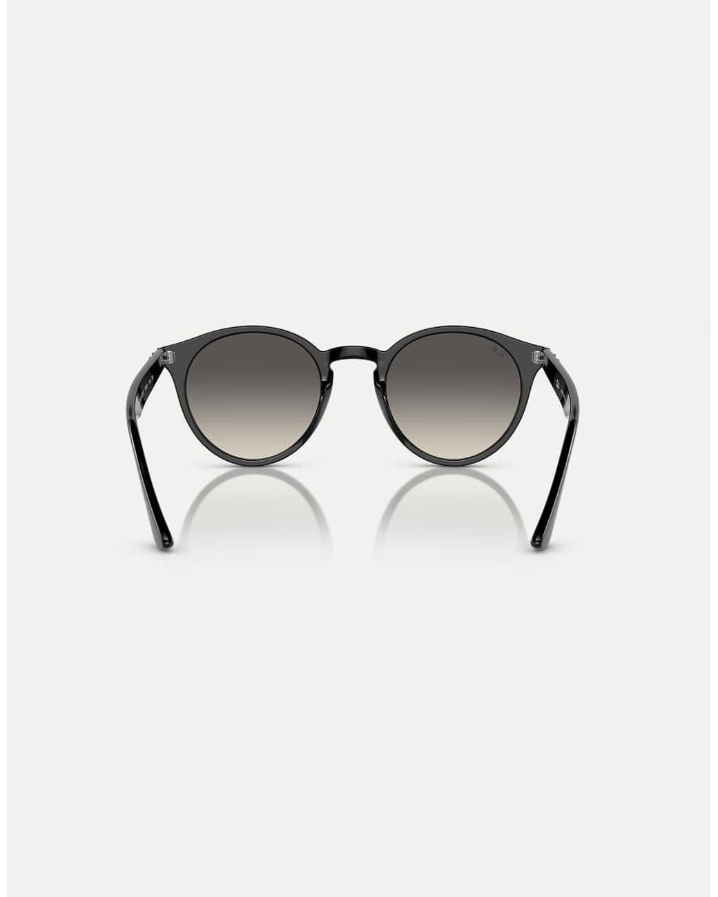 Ray-Ban Brown Rb2180 Round Sunglasses With Lens