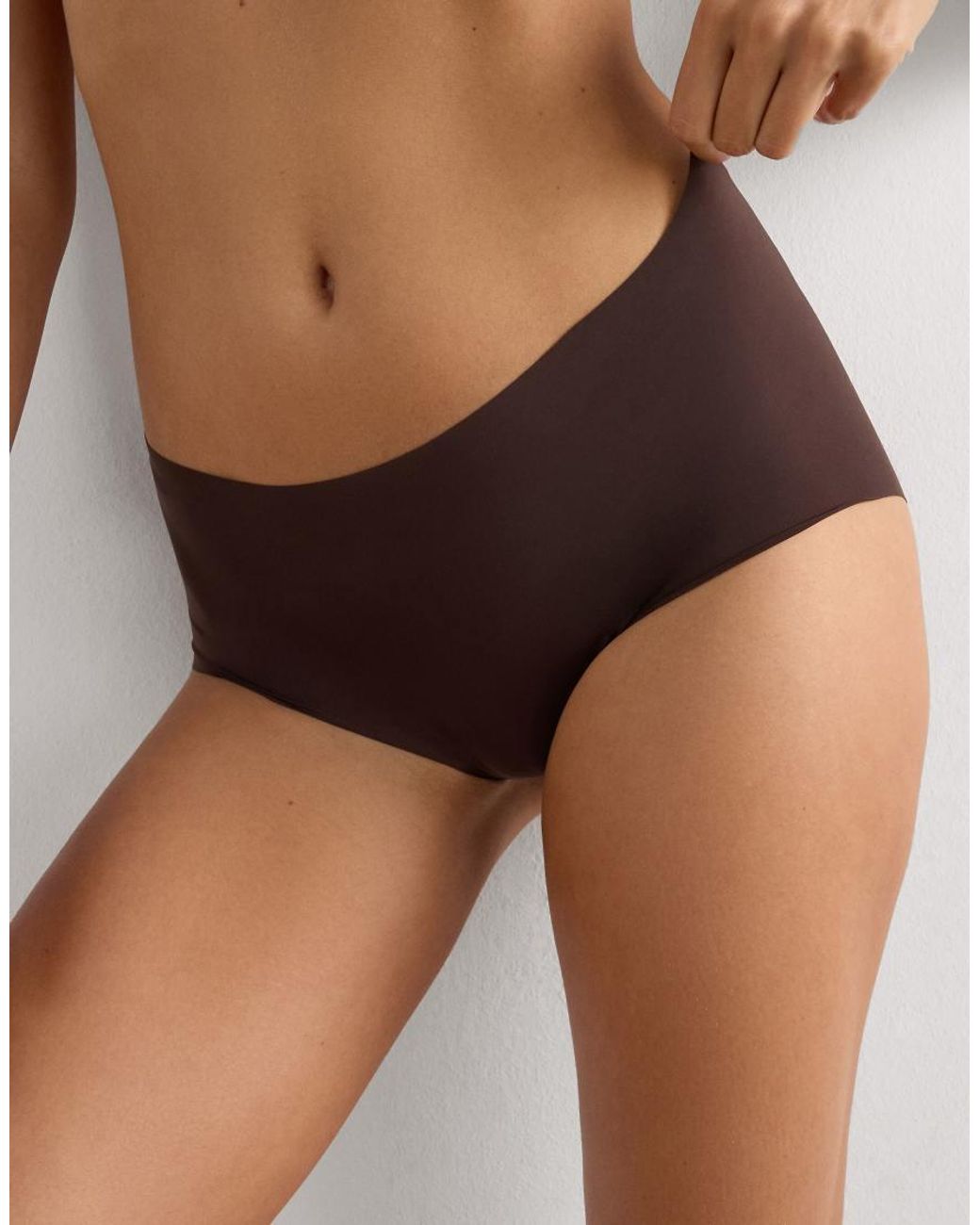 Intimissimi Black Laser Cut French Knickers